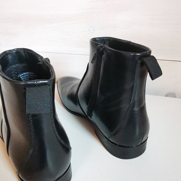 Men's New Alfani " Ashton Black"  Boots - 9M - Picture 7 of 9
